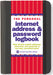 Personal Internet Address & Password Logbook    