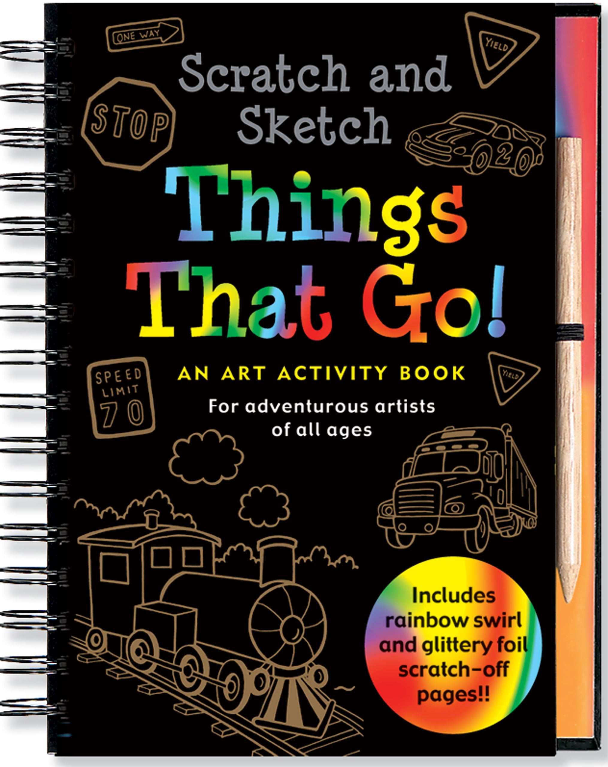 Scratch And Sketch - Things That Go!    