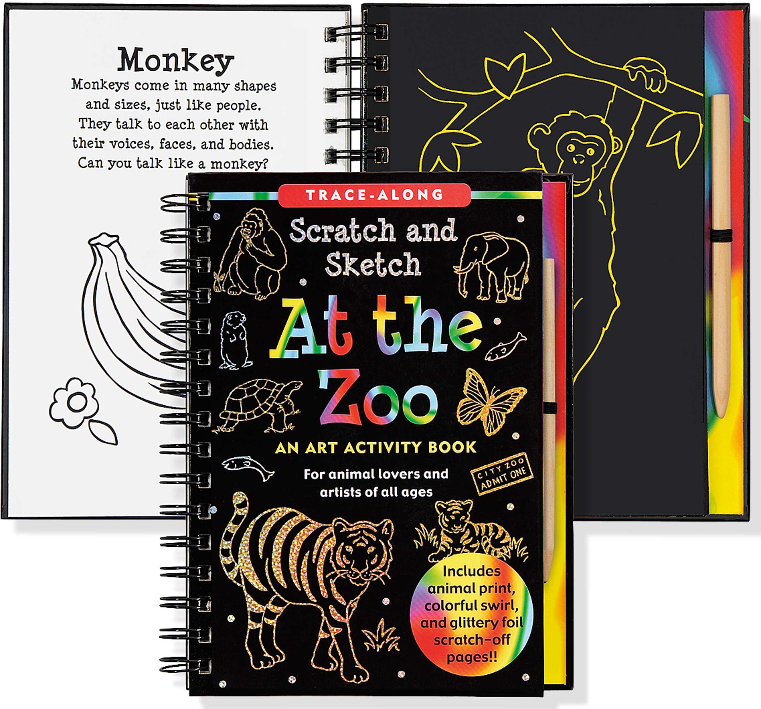 Scratch And Sketch At The Zoo    