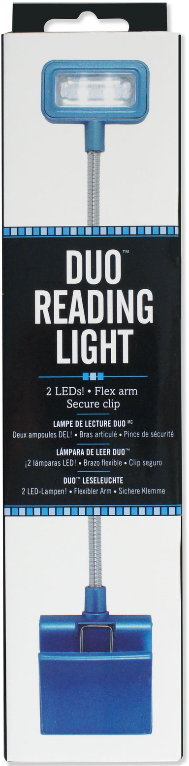 Duo 2 LED Reading Light - Blue    
