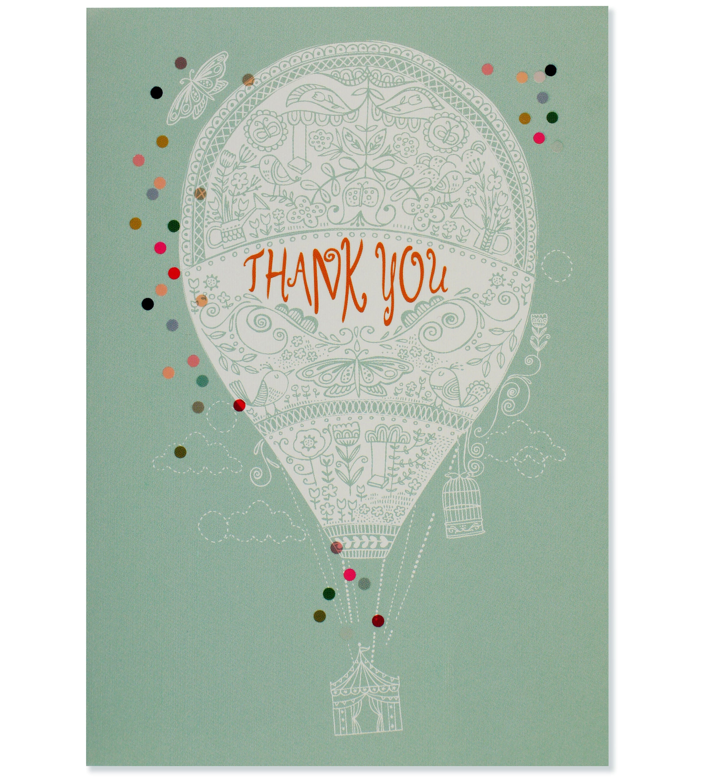 Boxed Thank You Cards - Up, Up, and Away    
