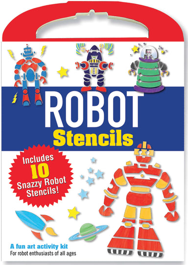 Robot Stencils - Art Activity Kit    