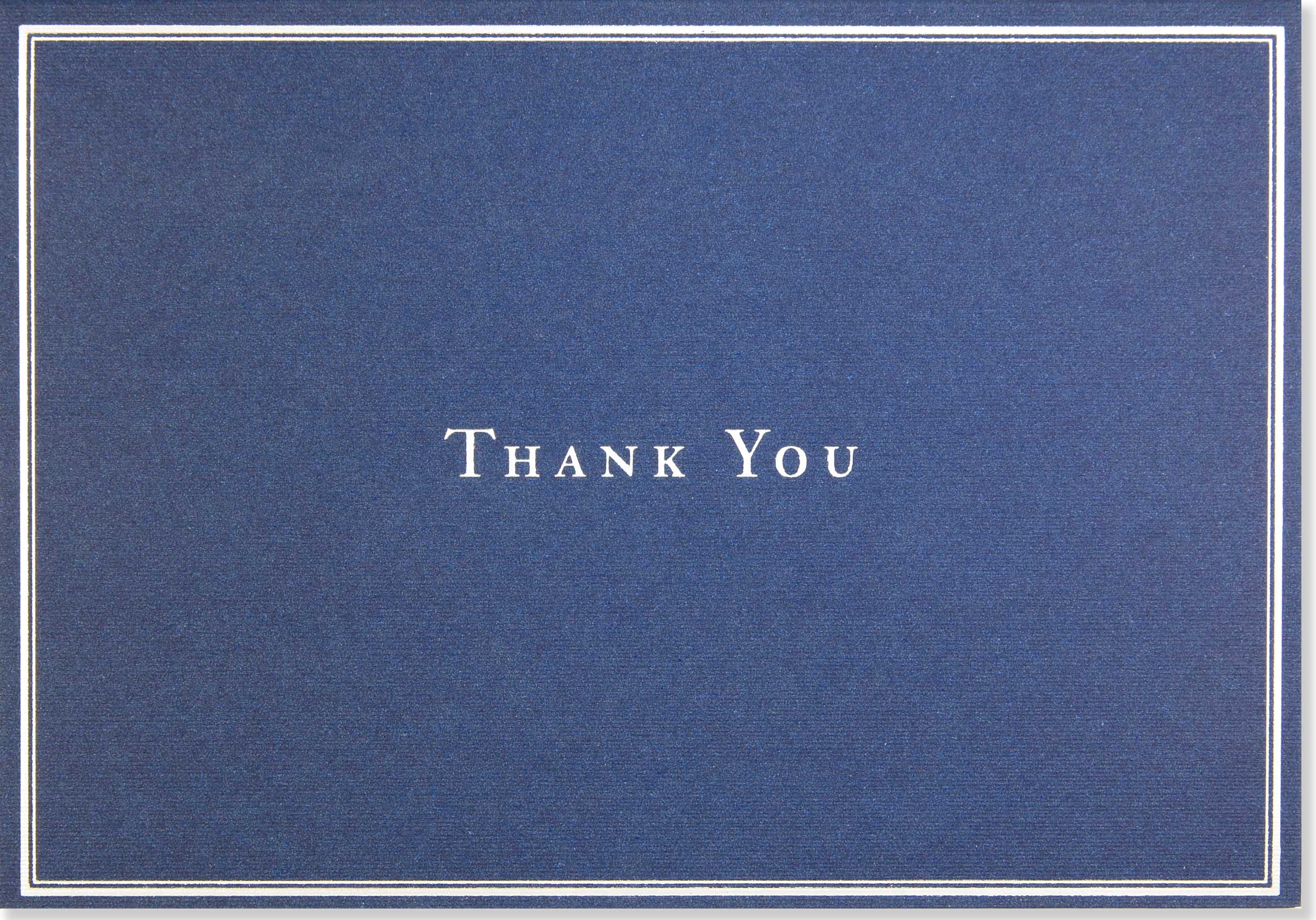 Navy Blue - Boxed Thank You Cards    