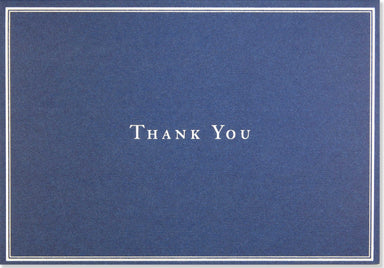 Navy Blue - Boxed Thank You Cards    