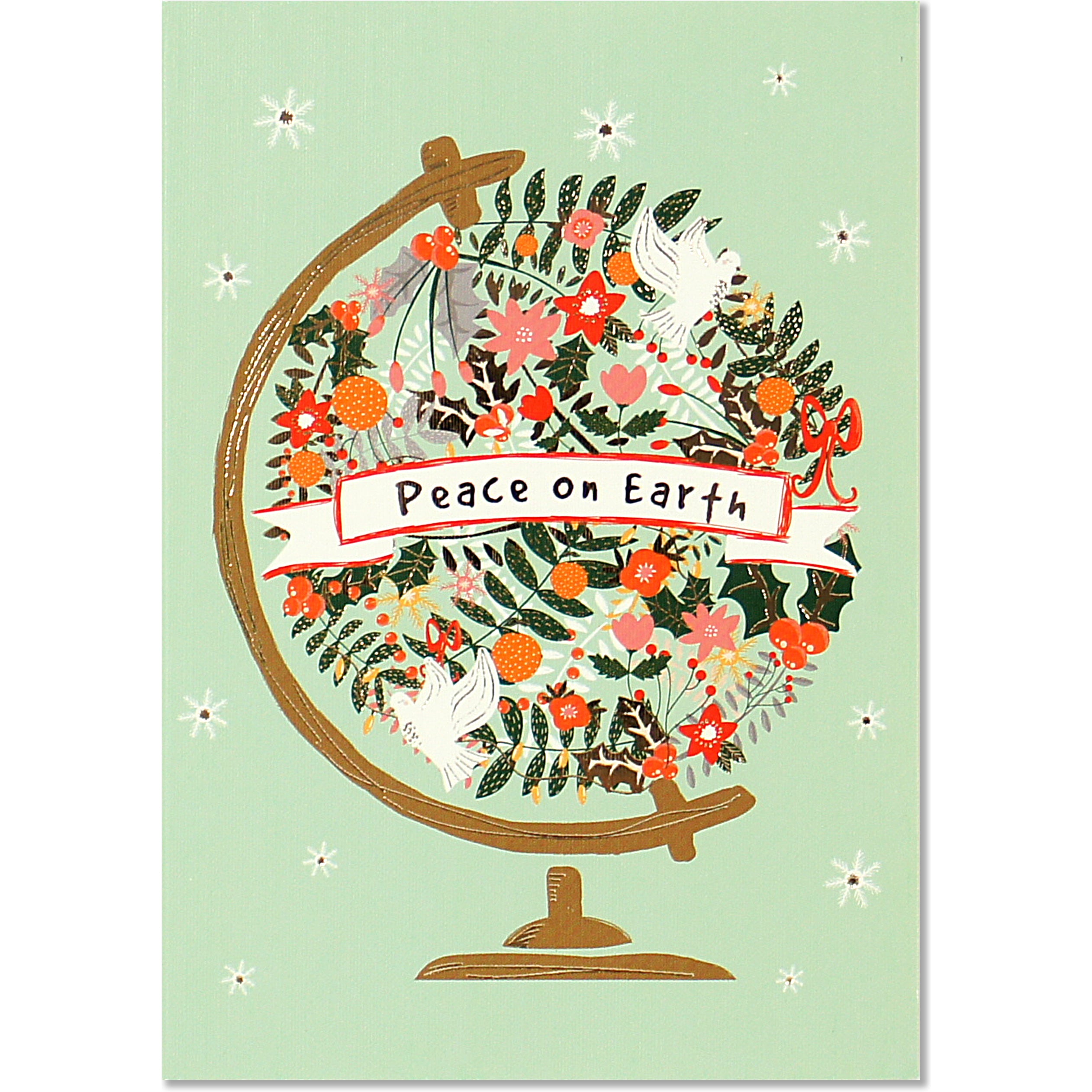 Boxed Christmas Cards - Peace Globe    