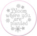 Embroidery Pattern Transfers - Set of 10 Blooms & Succulents    