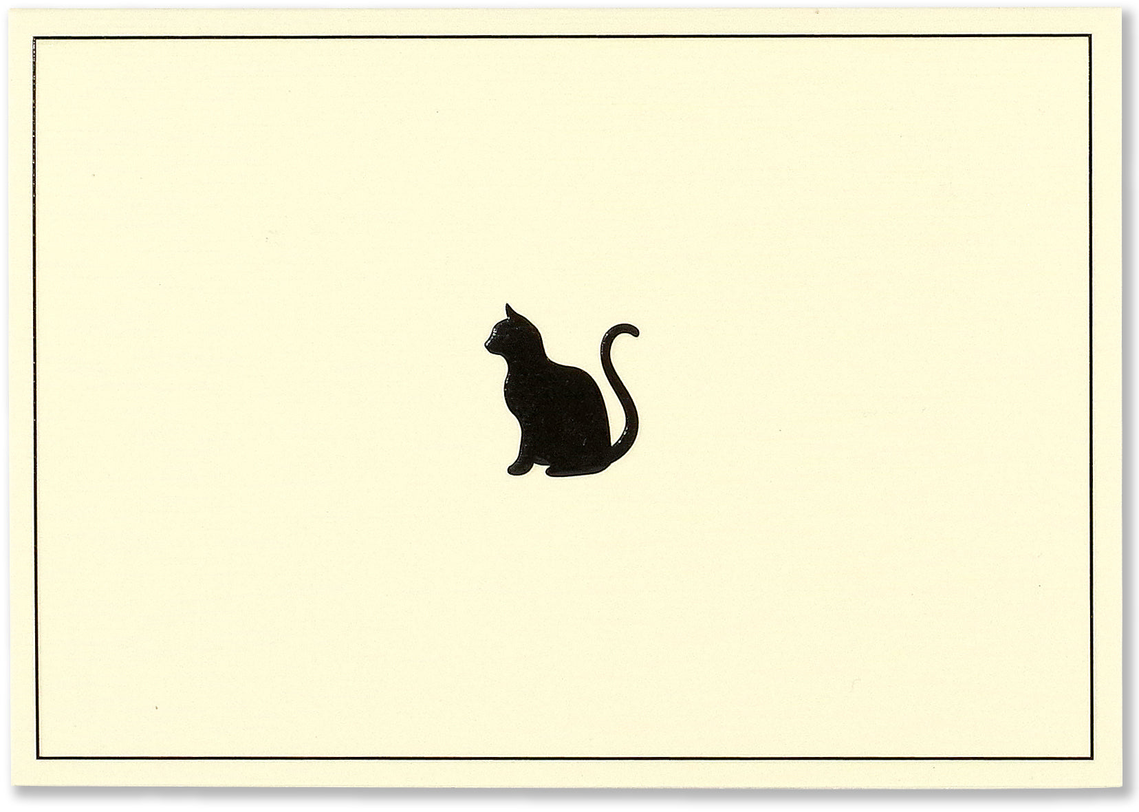 Boxed Note Cards - Black Cat    