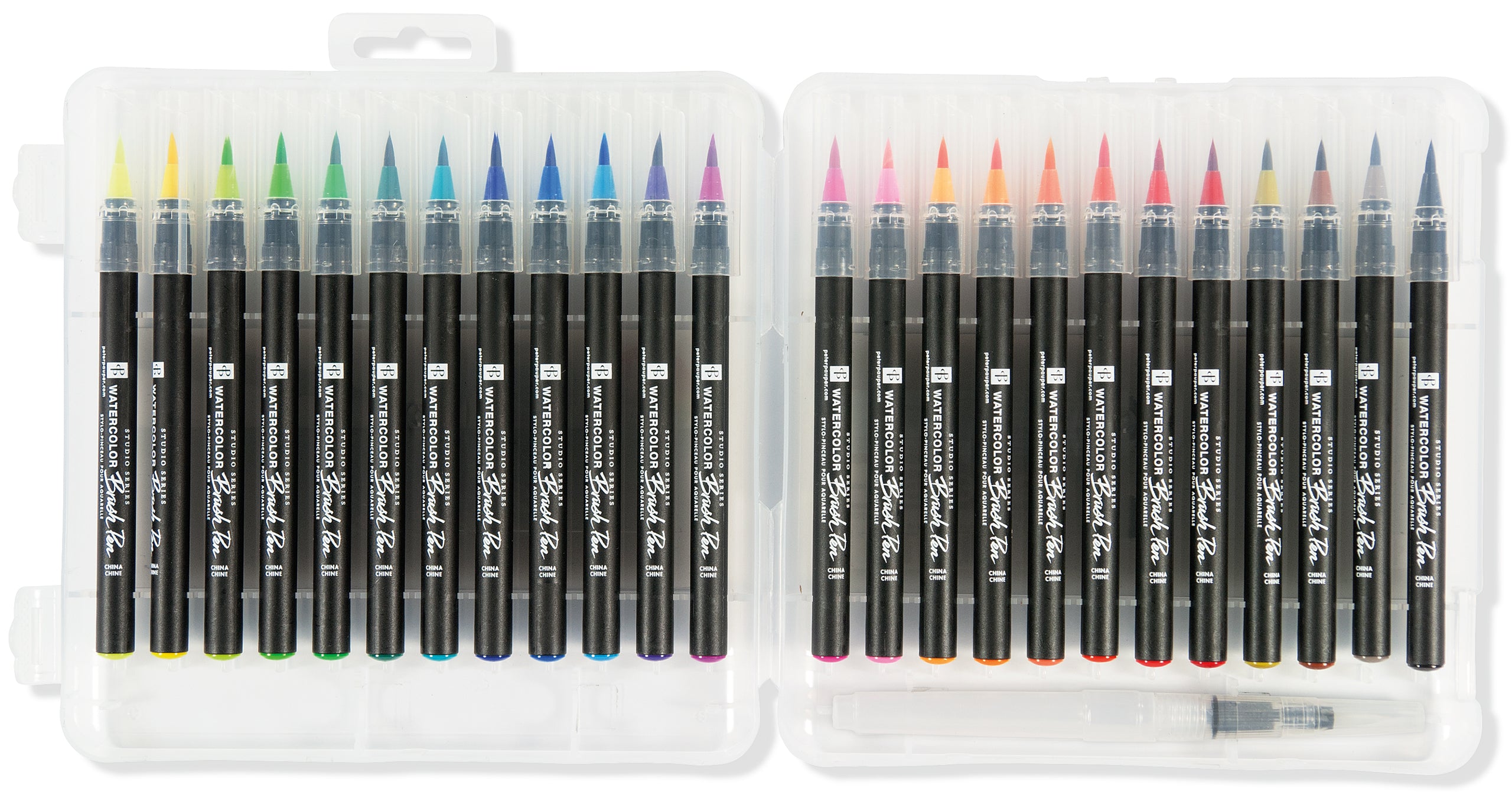 Studio Series Watercolor Brush Pens - 24 Colors    