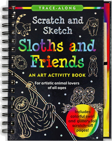 Scratch And Sketch - Sloths And Friends    