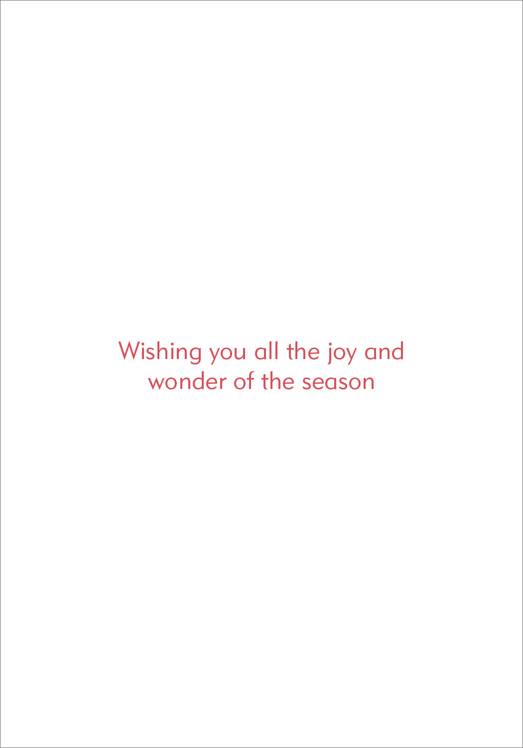 Boxed Christmas Cards - Joy To The World    