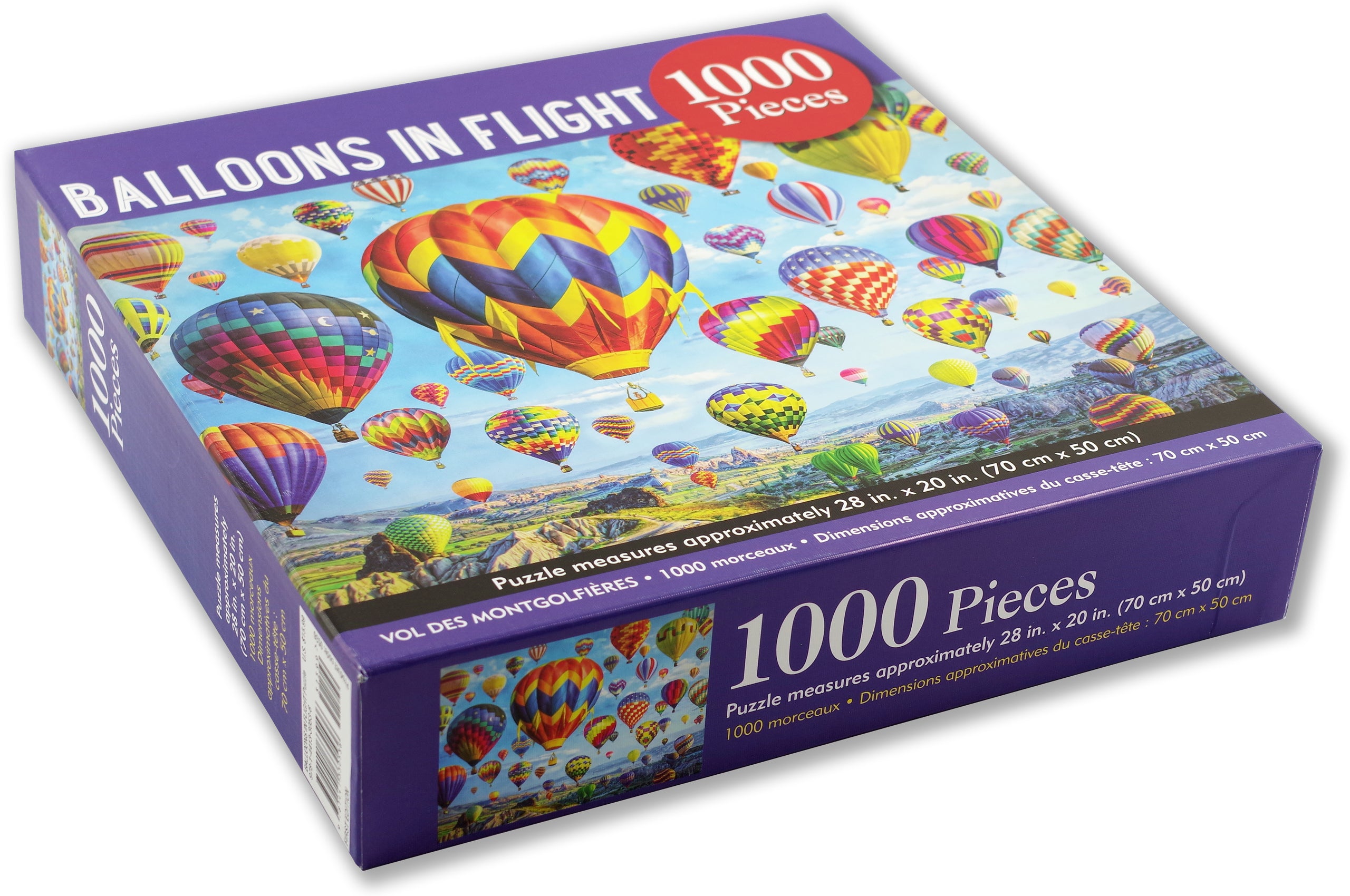 Balloons In Flight 1000 Piece Puzzle    