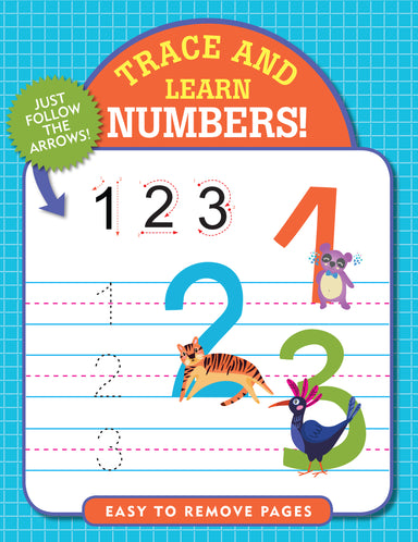 Trace And Learn Numbers    