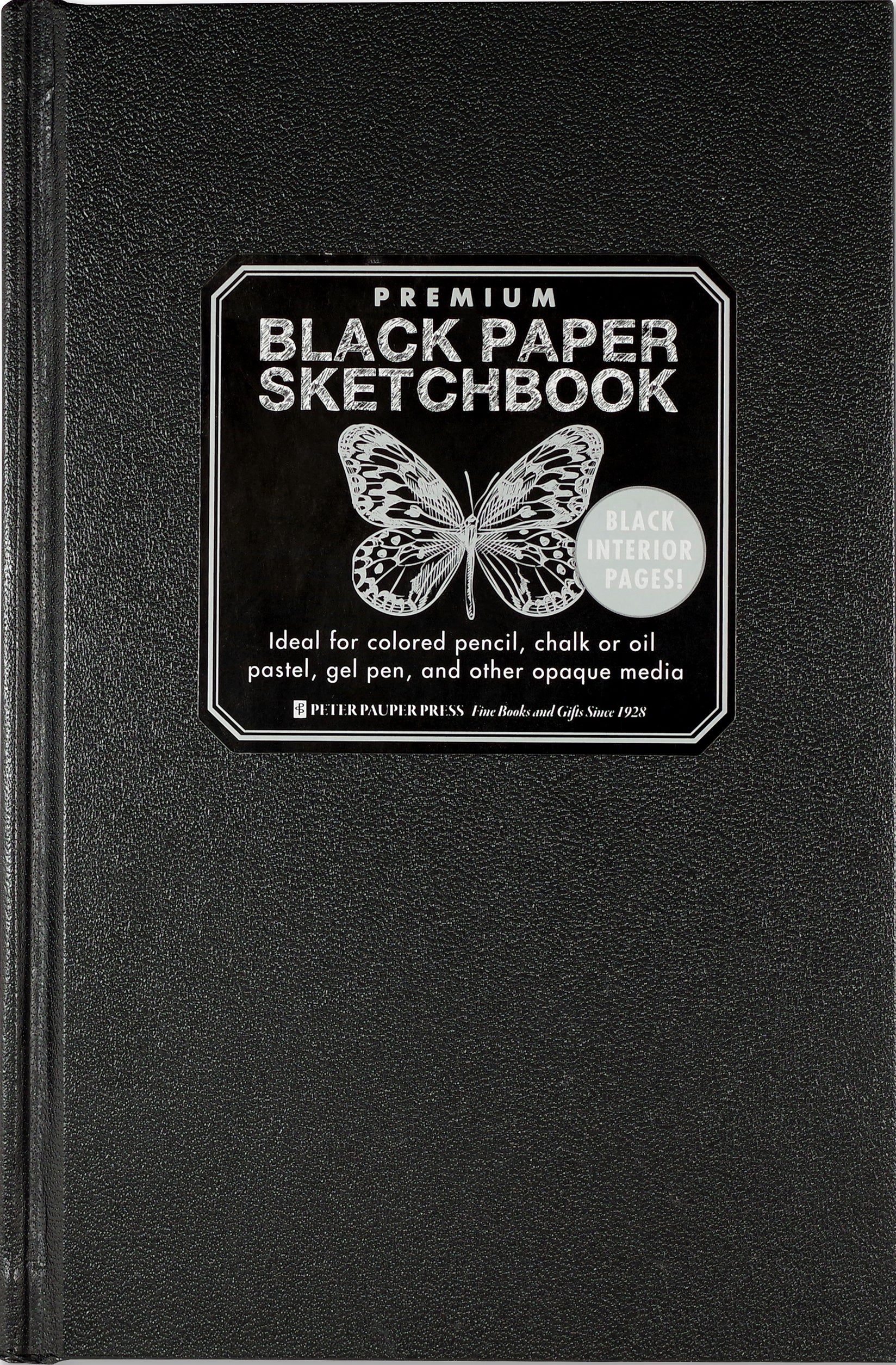 Premium Black Paper 5x8 Sketchbook    