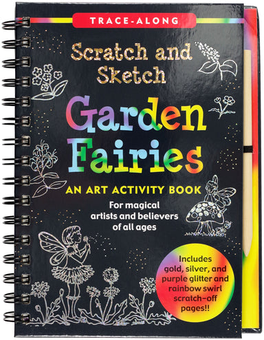 Scratch And Sketch - Garden Fairies    