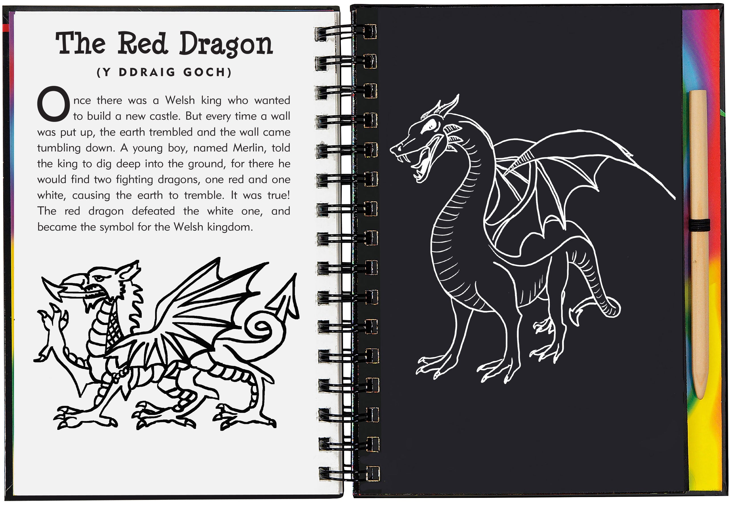 Scratch And Sketch - Dragons & Mythical Creatures    
