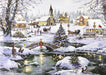 Deluxe Boxed Christmas Cards - Village Lights    