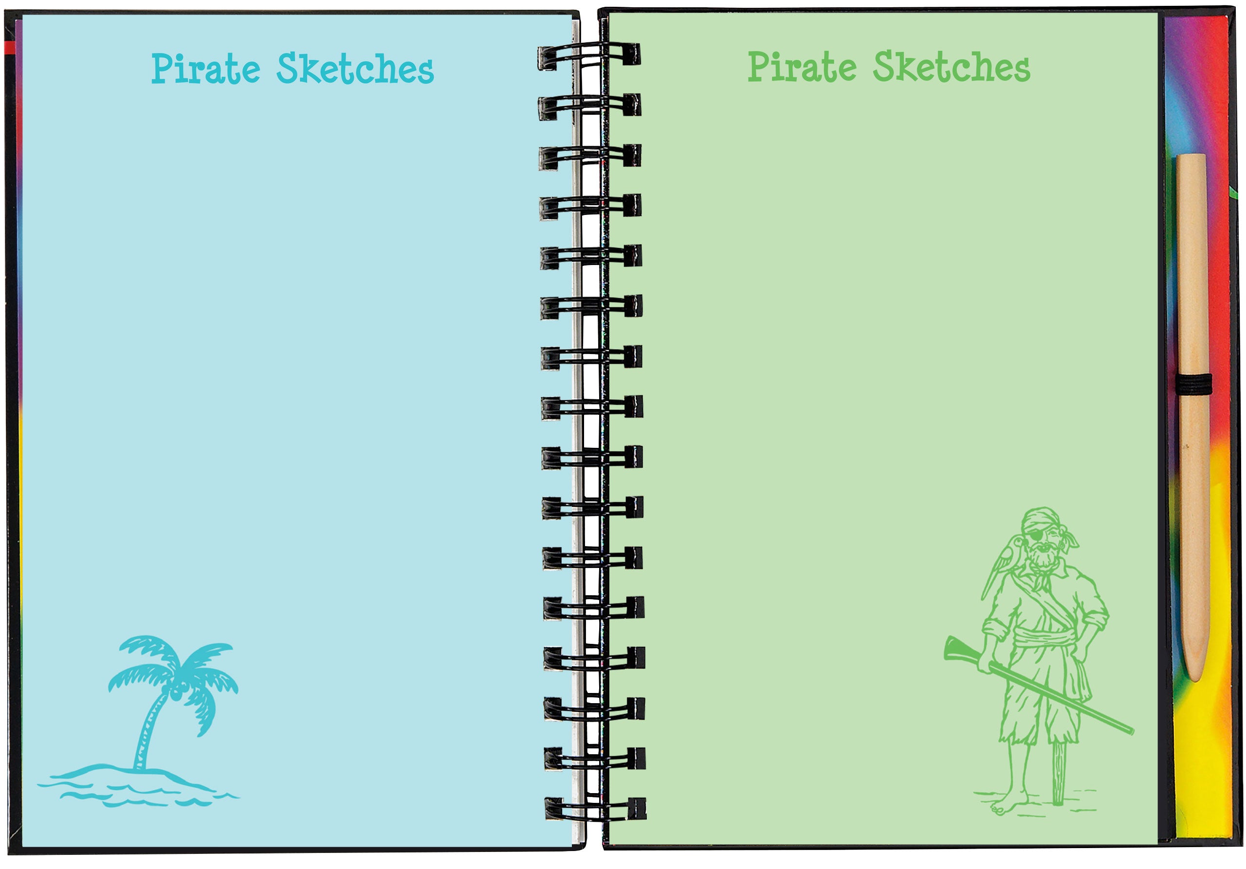 Scratch And Sketch - Pirates    
