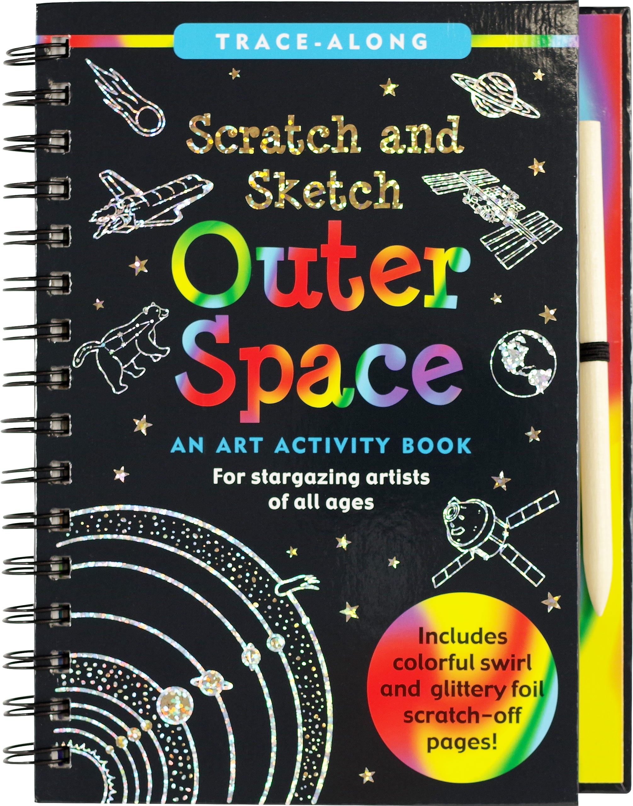 Scratch and Sketch Outer Space (Trace Along) [Book]