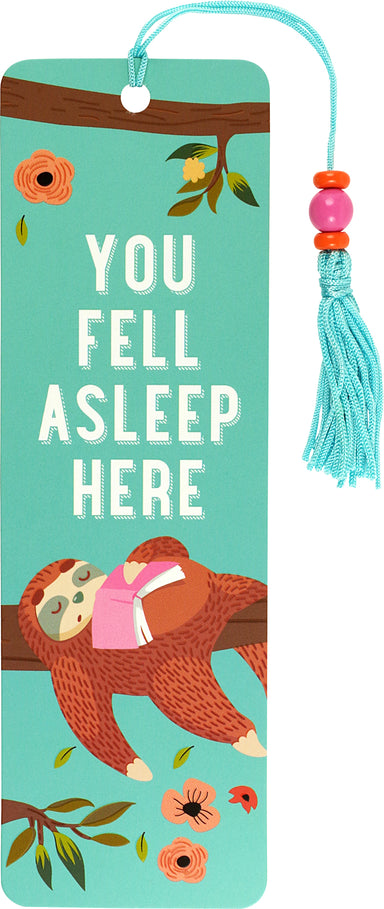 Bookmark - You Fell Asleep Here    