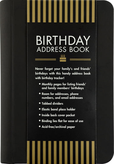 Little Address Book - Birthday Book    