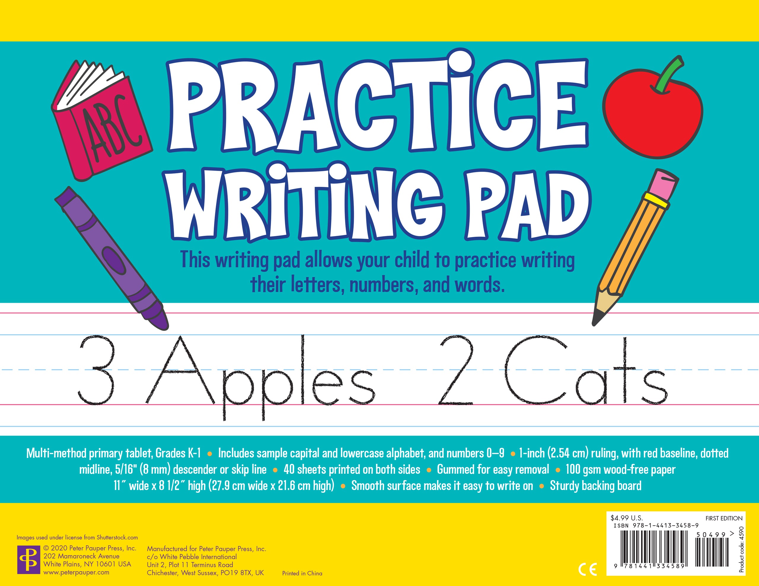 Practice Writing Pad    
