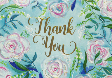 Boxed Thank You Cards - Blue Dreams    