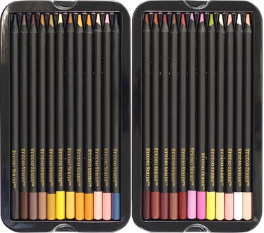 Skin Tone Colored Pencils - 24 Premium Colored Pencils    