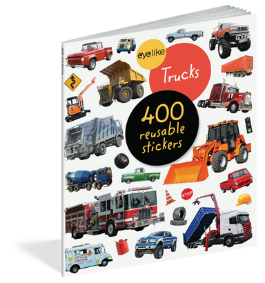 Eye Like Sticker Book - Trucks    