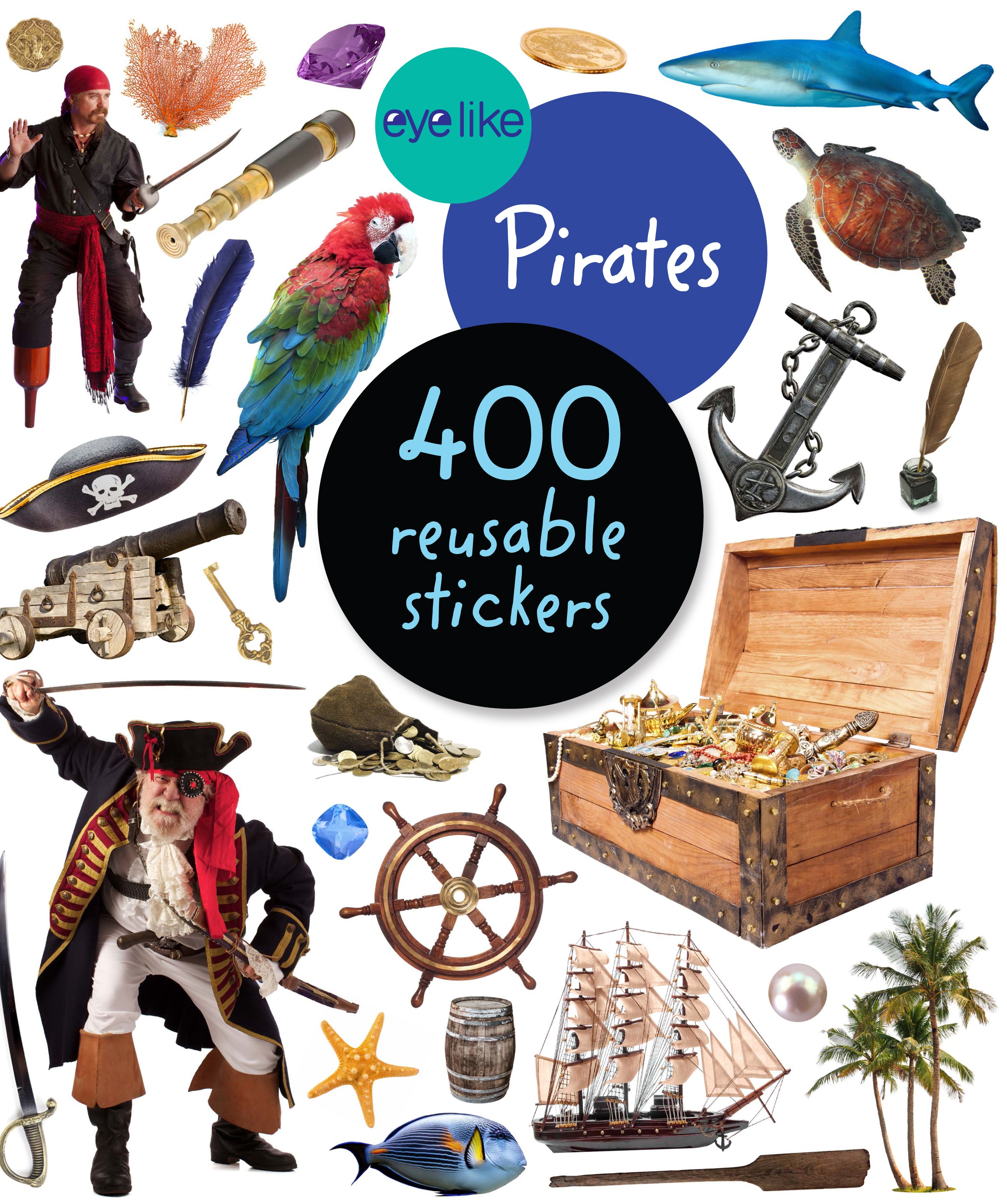 Eye Like Sticker Book - Pirates    