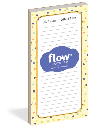 List More, Forget Less - Magnetic Notepad    