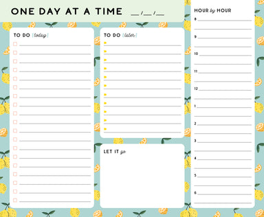 One Day At A Time - Daily Notepad    