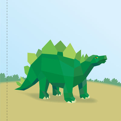 Paint By Sticker Kids - Dinosaurs    