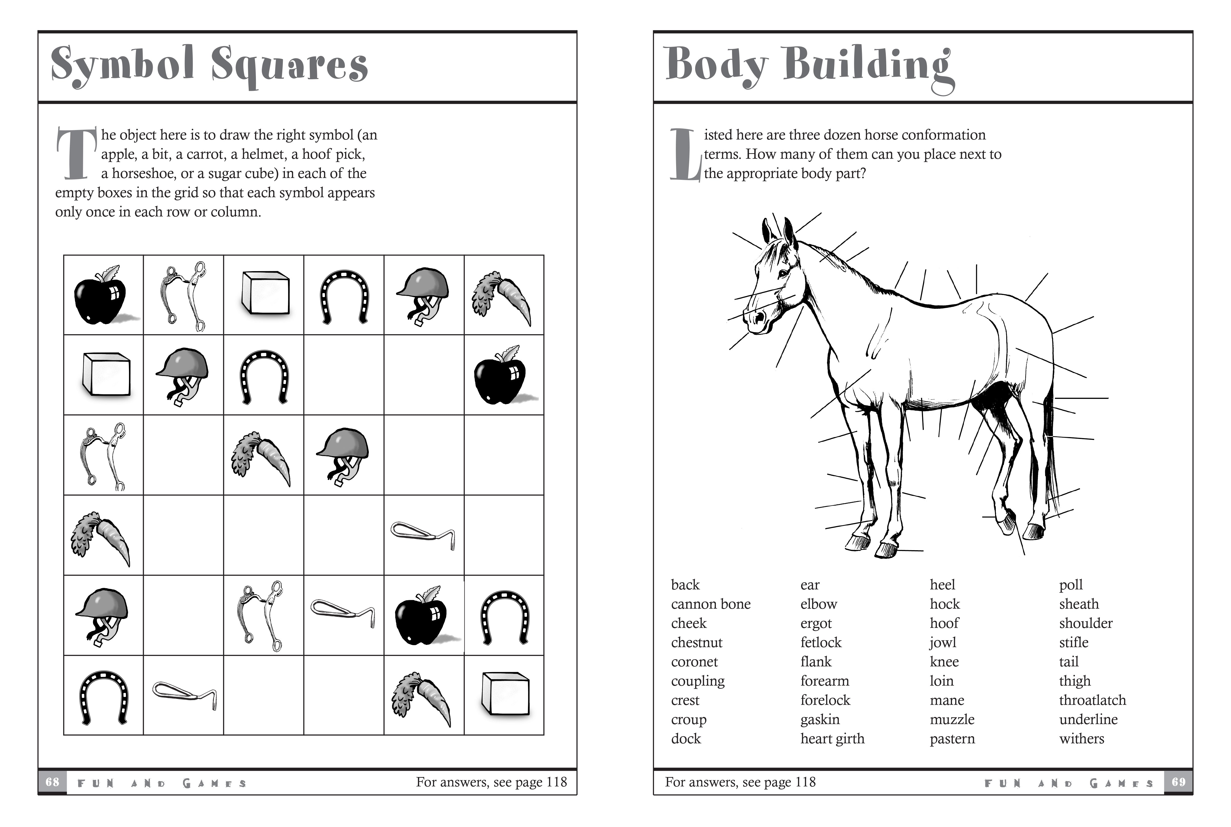 Horse Games And Puzzles    