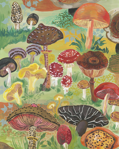 Mushrooms - 1000 Piece Nathalie Lete Puzzle    