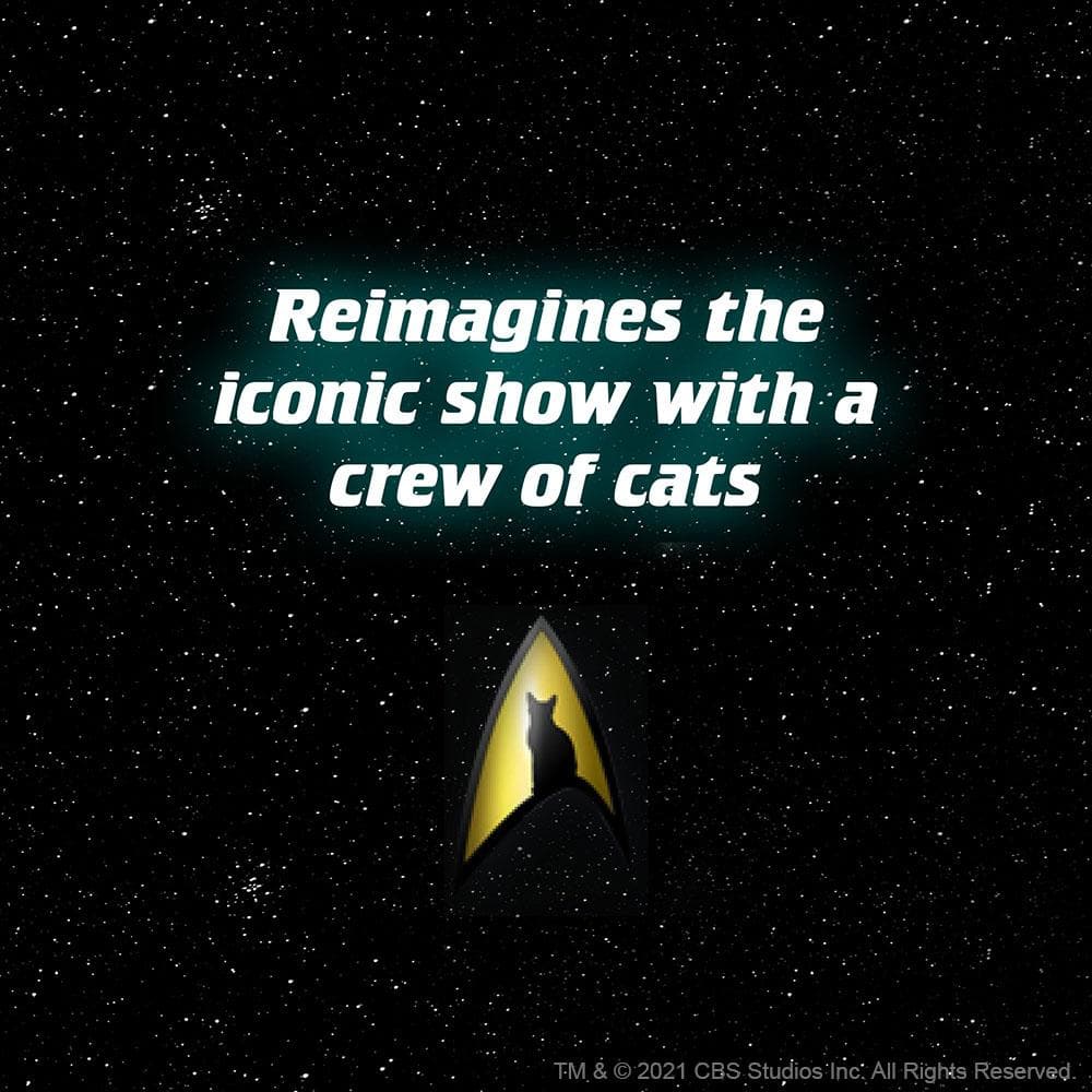 Star Trek Cats 1000 Piece Puzzle    