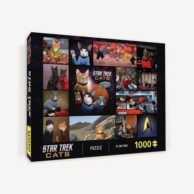 Star Trek Cats 1000 Piece Puzzle    