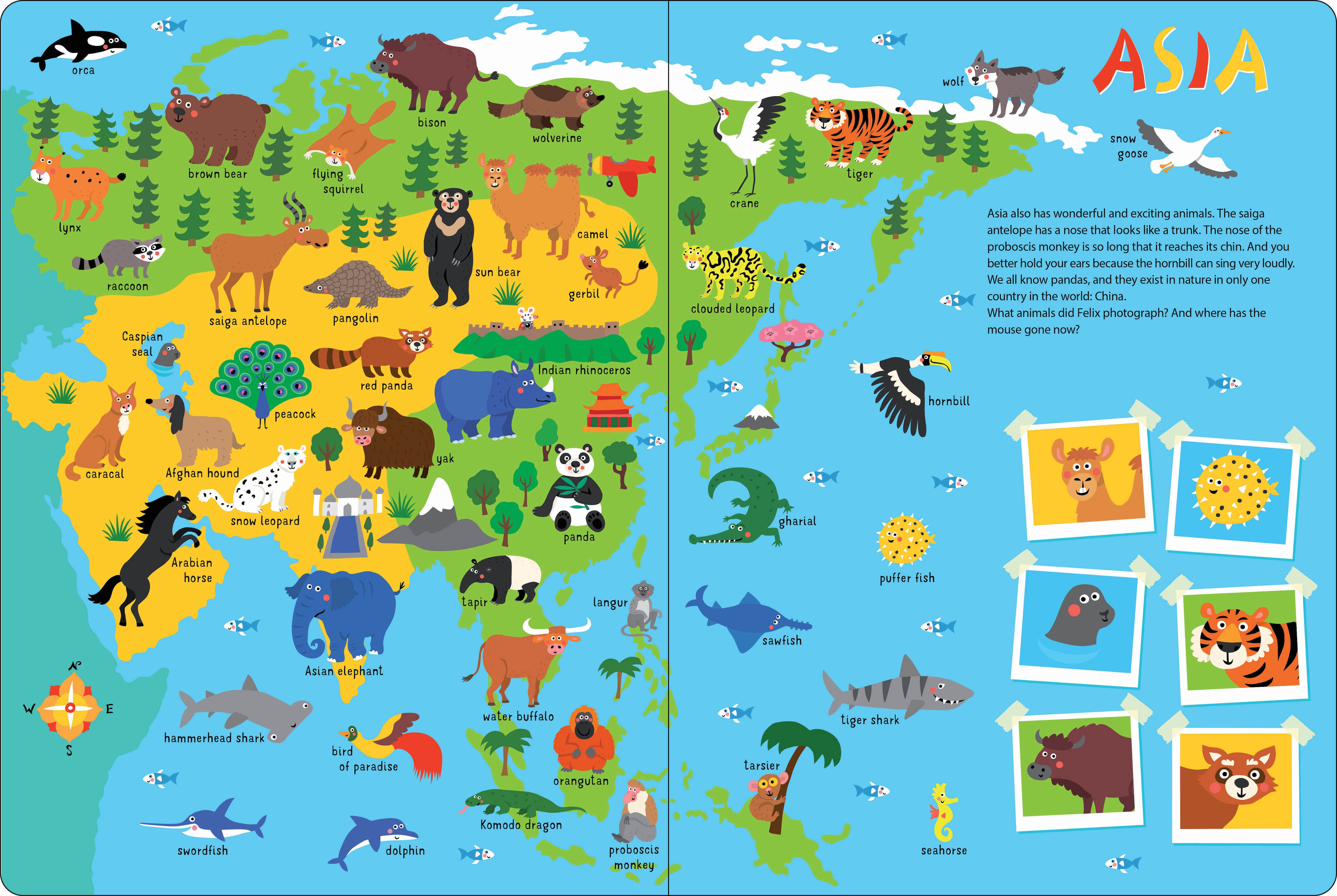 My Animal Atlas - 270 Amazing Animals and Where They Live    