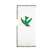 Lavishy Embroidered Hummingbird - Large Flat Vegan Wallet    
