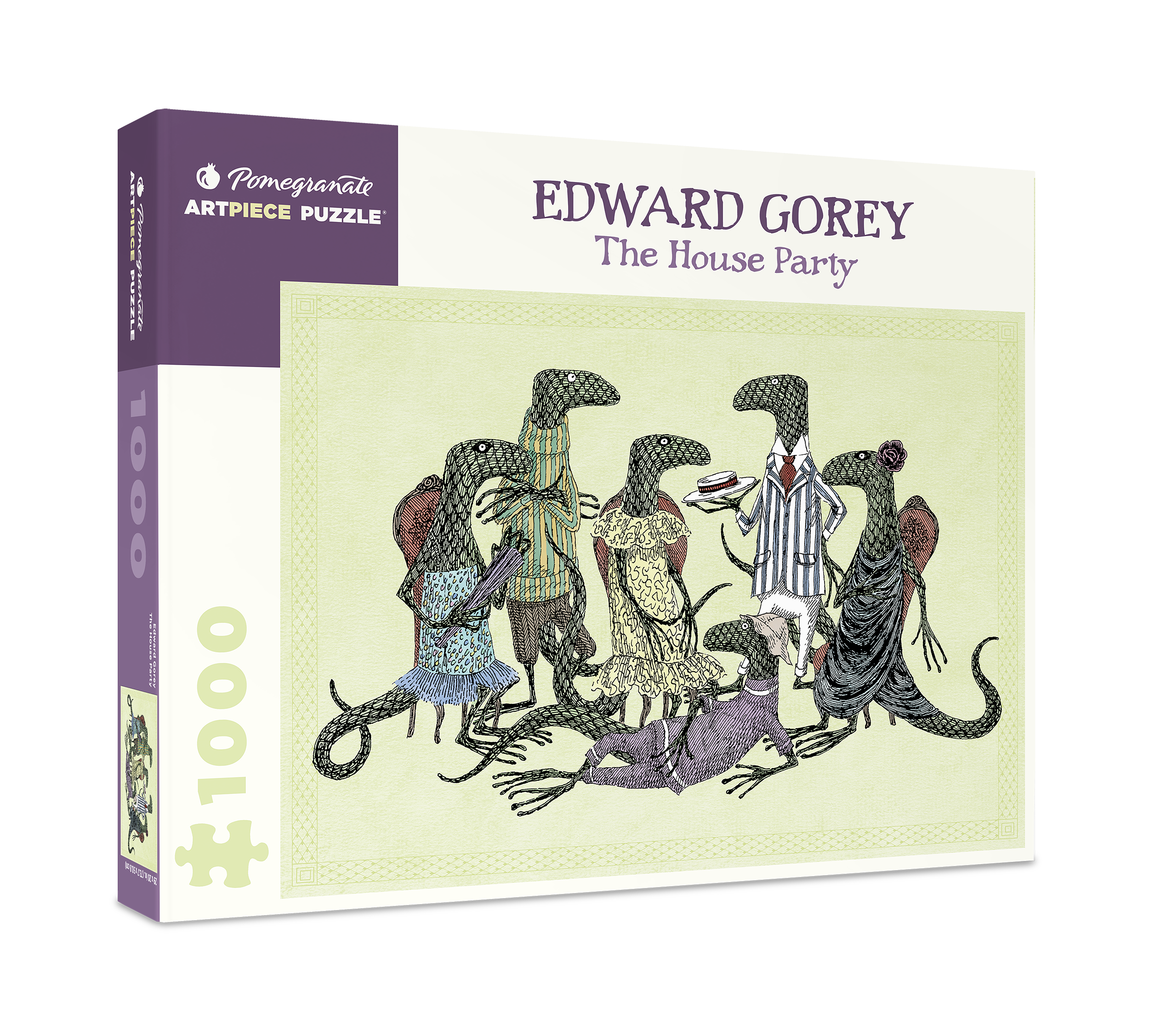 Edward Gorey The House Party 1000 Piece Puzzle    