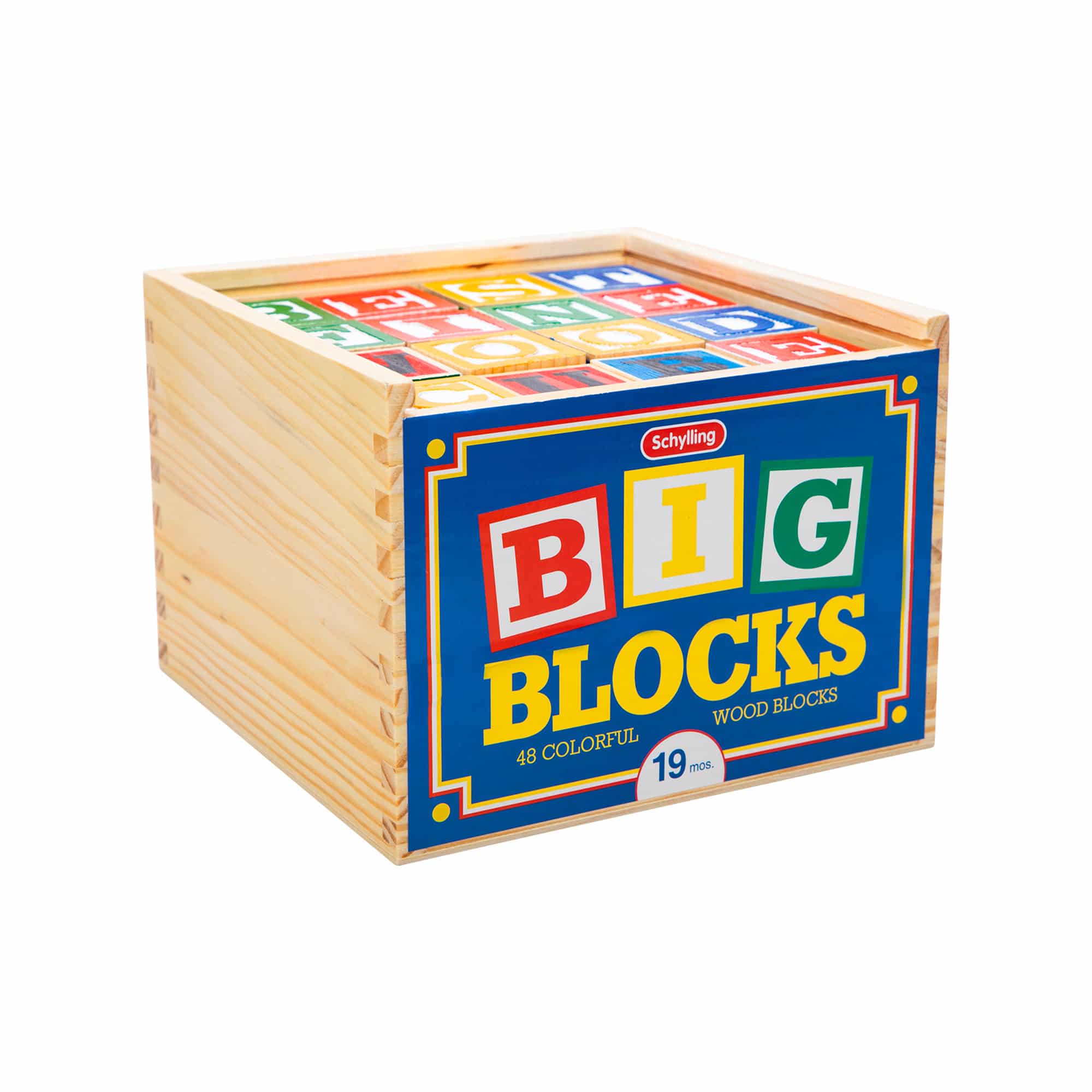 Big Blocks - Wood ABC Blocks    