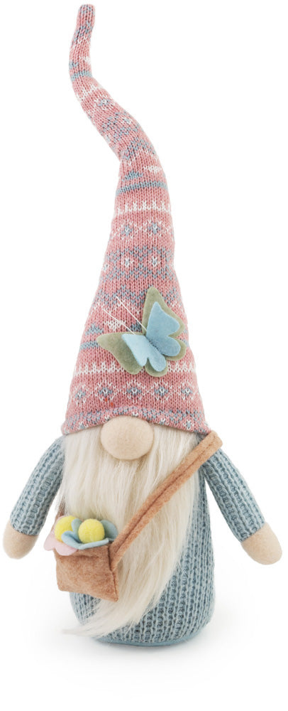Gertie Gnome With Flower Satchel    