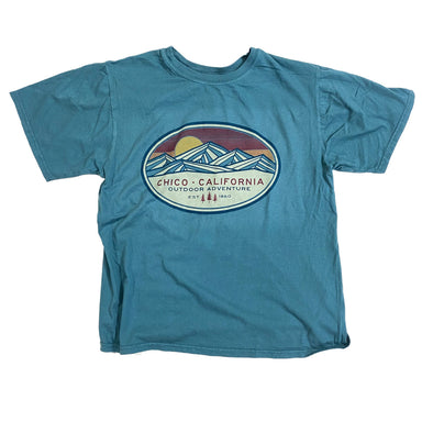Obstruct Mountain - Chico T-Shirt TEAL S  3263709.1