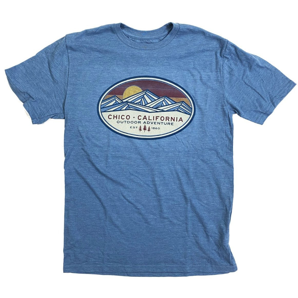 Obstruct Mountain - Chico T-Shirt GLACIER S  