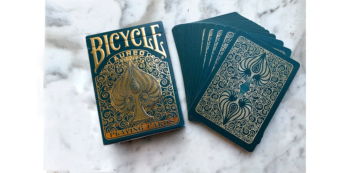 Bicycle Aureo Playing Cards — Bird in Hand