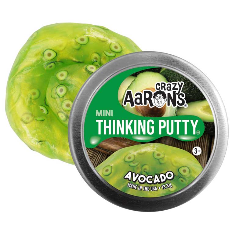 Crazy Aaron's Mini Avocado Thinking Putty    