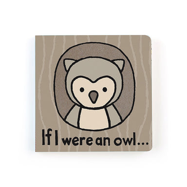 Jellycat Board Book - If I Were and Owl    