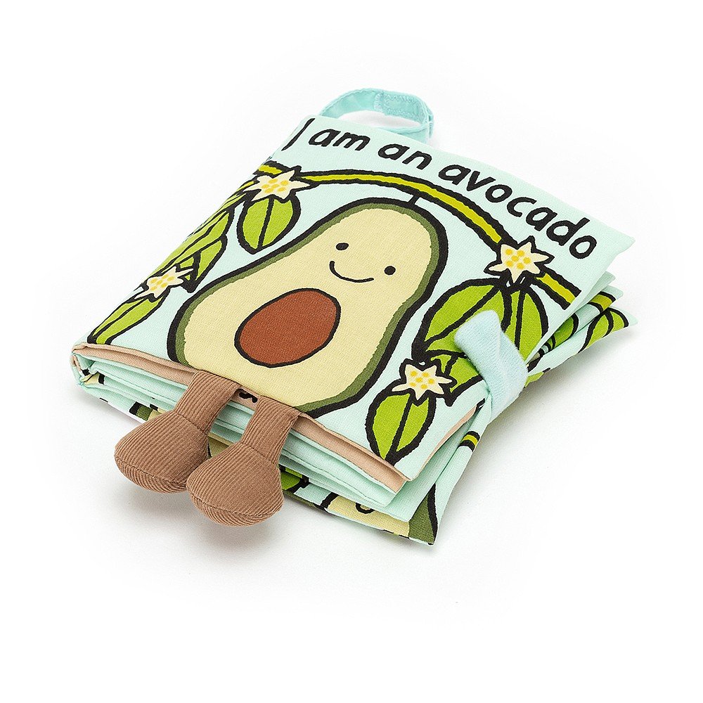 Jellycat Avocado Soft Activity Book Book    