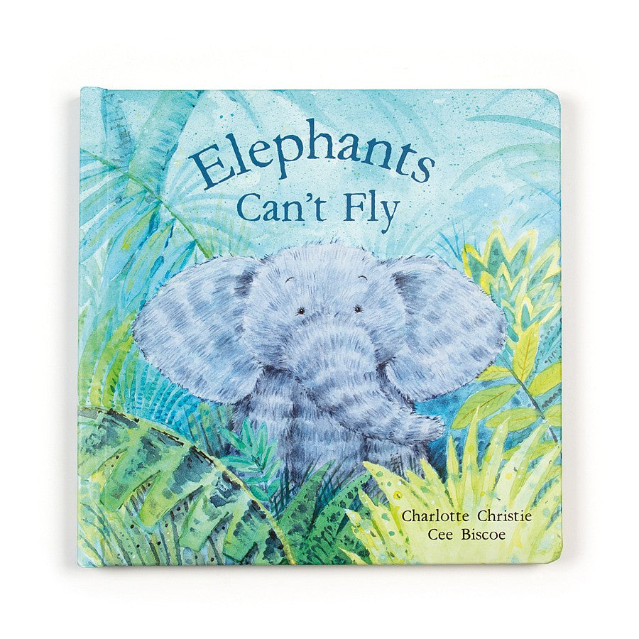 Jellycat Board Book - Elephants Can't Fly    