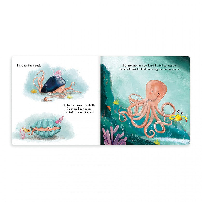 Jellycat Board Book - The Fearless Octopus    