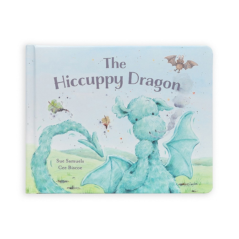 Jellycat Board Book - The Hiccuppy Dragon    